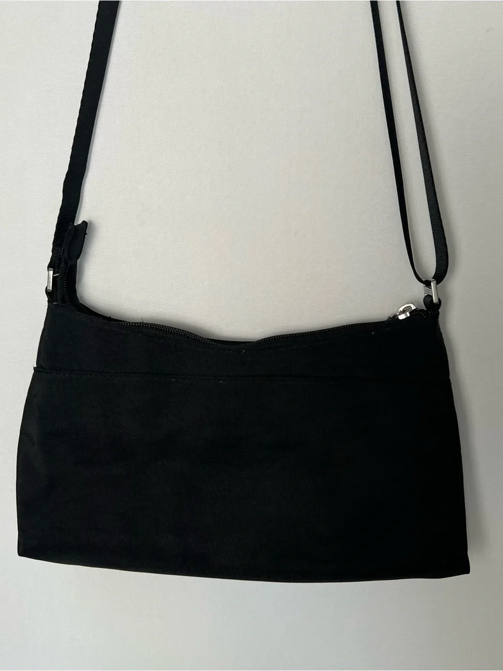 Baggallini Original Everyday Bag Black Nylon Crossbody Travel Purse Wallet - Picture 7 of 10